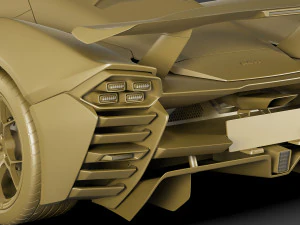 KTM X-Bow GT-XR 2023 3D Model