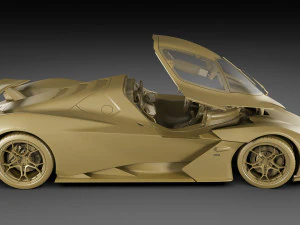 KTM X-Bow GT-XR 2023 3D Model