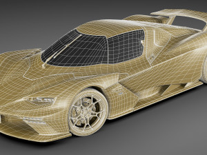 KTM X-Bow GT-XR 2023 3D Model