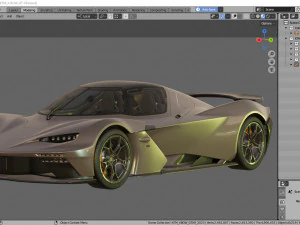 KTM X-Bow GT-XR 2023 3D Model