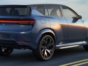 Generic Modern Sport SUV Modelo 3D