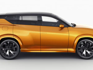 Generic Modern Sport SUV 3D Model