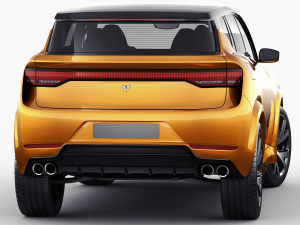 Generic Modern Sport SUV Modelo 3D