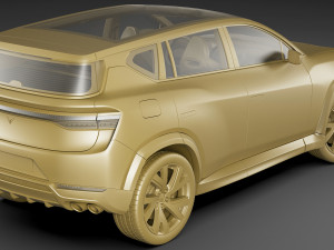 Generic Modern Sport SUV Modelo 3D
