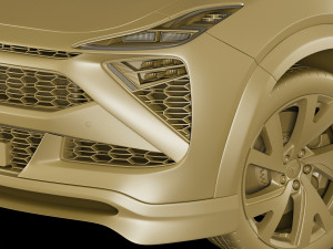 Generic Modern Sport SUV Modelo 3D