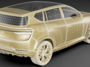 Generic Modern Sport SUV Modelo 3D