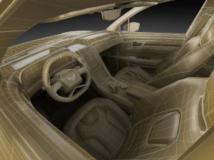 Generic Modern Sport SUV 3D Model