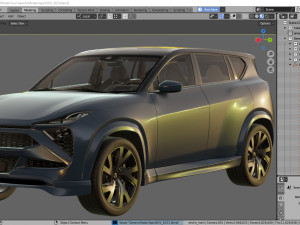 Generic Modern Sport SUV Modelo 3D