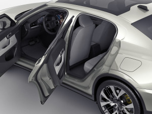 Polestar 2 2024 3D मॉडल
