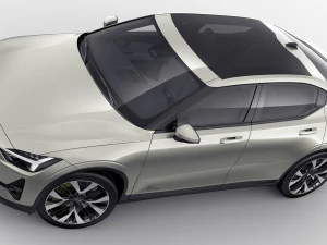 Polestar 2 2024 3D Model
