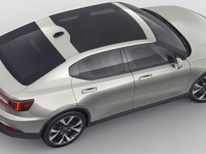 Polestar 2 2024 3D मॉडल