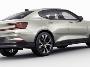 Polestar 2 2024 3D मॉडल