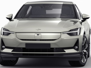 Polestar 2 2024 3D मॉडल