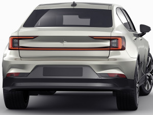 Polestar 2 2024 3D मॉडल