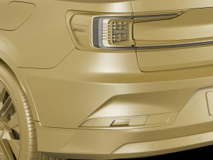 Polestar 2 2024 3D Model