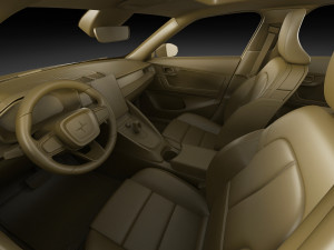 Polestar 2 2024 3D मॉडल