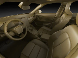 Polestar 2 2024 3D Model