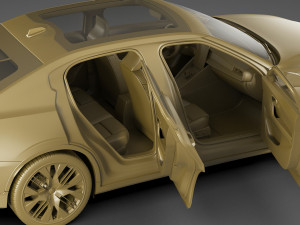 Polestar 2 2024 3D मॉडल