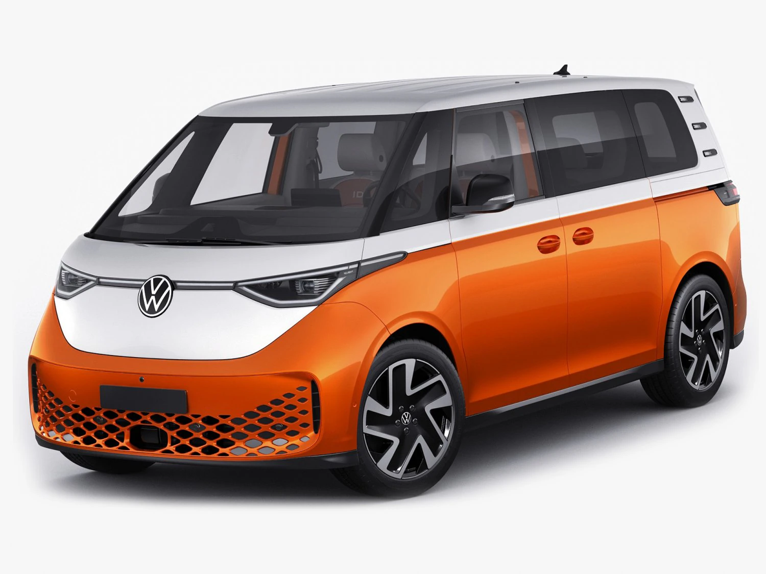 Volkswagen IDBUZZ 2023 3D Model .c4d .max .obj .3ds .fbx .stl .blend 