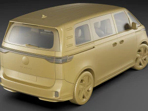 Volkswagen IDBUZZ 2023 3D Model