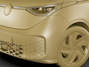 Volkswagen IDBUZZ 2023 3D Model