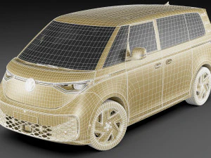 Volkswagen IDBUZZ 2023 3D Model