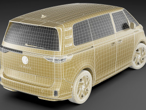 Volkswagen IDBUZZ 2023 3D Модель