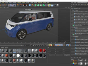 Volkswagen IDBUZZ 2023 3D Model