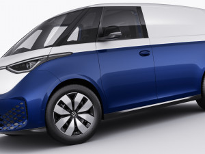 Volkswagen IDBUZZ Cargo Van 2023 3D 模型