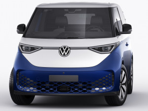 Volkswagen IDBUZZ Cargo Van 2023 3D 模型