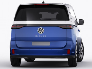Volkswagen IDBUZZ Cargo Van 2023 3D 模型