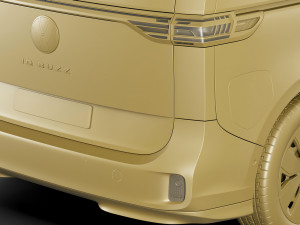 Volkswagen IDBUZZ Cargo Van 2023 3D 模型