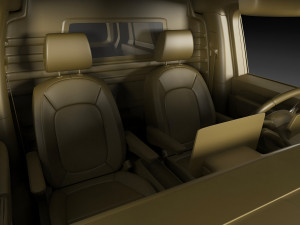 Volkswagen IDBUZZ Cargo Van 2023 3D 模型