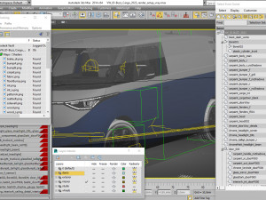 Volkswagen IDBUZZ Cargo Van 2023 3D 模型