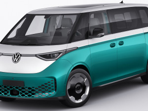 3D Volkswagen IDBUZZ LWB 2024 Modello 3D