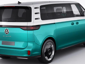 3D Volkswagen IDBUZZ LWB 2024 3D Model