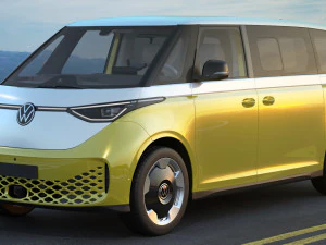 3D Volkswagen IDBUZZ LWB 2024 3D Model