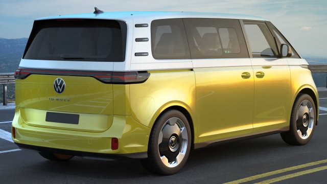 3D Volkswagen IDBUZZ LWB 2024 3D Model in Van and Minivan 3DExport