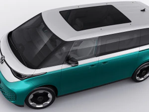 3D Volkswagen IDBUZZ LWB 2024 3D Model