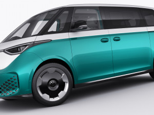 3D Volkswagen IDBUZZ LWB 2024 Modello 3D