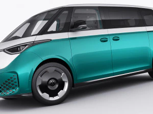 3D Volkswagen IDBUZZ LWB 2024 3D Model