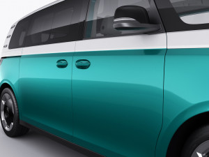 3D Volkswagen IDBUZZ LWB 2024 Modello 3D