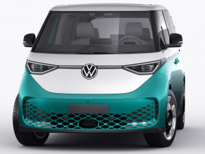 3D Volkswagen IDBUZZ LWB 2024 Modello 3D