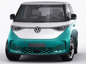 3D Volkswagen IDBUZZ LWB 2024 3D Model