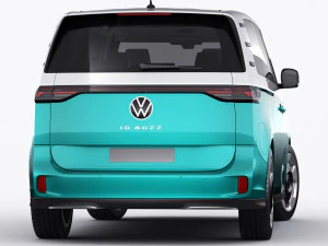3D Volkswagen IDBUZZ LWB 2024 3D Model