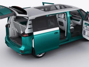 3D Volkswagen IDBUZZ LWB 2024 3D Model
