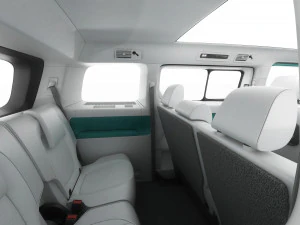 3D Volkswagen IDBUZZ LWB 2024 3D Model