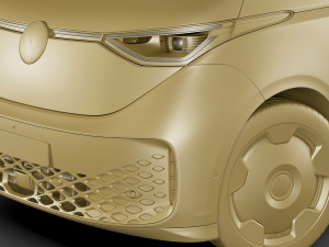 3D Volkswagen IDBUZZ LWB 2024 Modello 3D