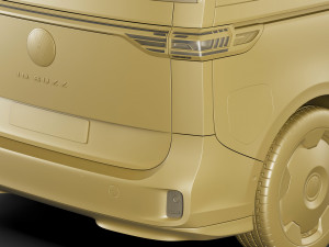 3D Volkswagen IDBUZZ LWB 2024 Modello 3D
