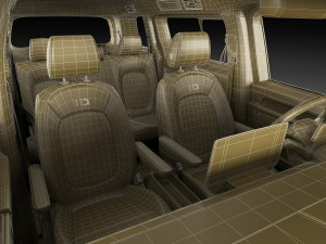 3D Volkswagen IDBUZZ LWB 2024 Modello 3D